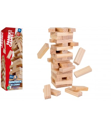 FAMILY GAMES PATATRACK IN LEGNO 54PZ 3+ GLOBO GIOCHI