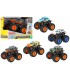 METAL GEAR MOSTER TRUCK 4X4 IN METALLO CON PARTI IN PLASTICA MOVIMENTO A FRIZIONE +3 GLOBO GIOCHI