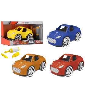 RACE BIG ROAD AUTO SPORTIVA MONTA E SMONTA CON CACCIAVITE +3 GLOBO GIOCHI