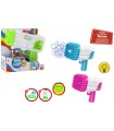 SPARABOLLE DI SAPONE CON FLUSSO CONTINUO CON FLACONE DA 100ML +3 GLOBO GIOCHI