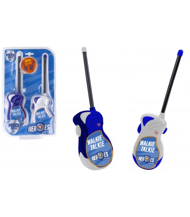 POLICE FORCE WALKIE TALKIE FINO A 60 METRI +5 GLOBO GIOCHI