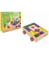 SIRWOOD CARRETTINO COSTRUZIONI IN LEGNO 25PZ CON FORME E COLORI 10M+ GLOBO GIOCHI