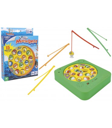 FAMILY GAMES MISTER LENZA PESCA CON 15 PESCI 3+ GLOBO GIOCHI