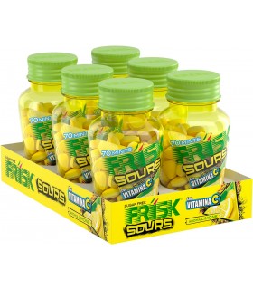 FRISK SOUR Lemon Caramelle Dure Gusto limone senza Zucchero 70 Microcompresse conf.6 pz.