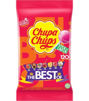 RICARICA CHUPA CHUPS BUSTA CONF. DA 120 PZ. ASSORTITI