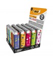 Accendino Bic Slim FANTASIA FLOWER HAN  CONF. da 50 pz. assortiti