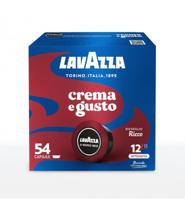 Capsule Lavazza A Modo Mio Crema e Gusto Ricco conf. da 54 capsule
