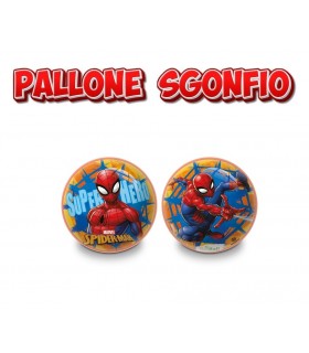 Pallone SGONFIO in Plastica BIO SPIDER MAN D. 140 mm