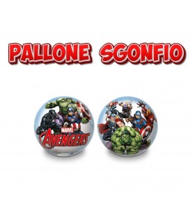 PALLONE SGONFIO IN PLASTICA BIO Avengers D.140  MM