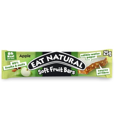 BARRETTA EAT NATURAL MORBIDA MELA, DATTERI E MANDORLE CONF.15PZ X 25GR