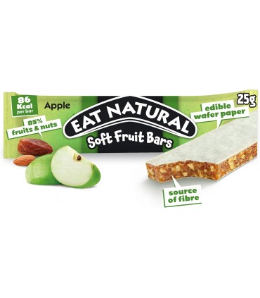 BARRETTA EAT NATURAL MORBIDA MELA, DATTERI E MANDORLE CONF.15PZ X 25GR