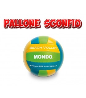 PALLONE SGONFIO BEACH VOLLEY MONDO SIZE 5 DISPONIBILE IN 3 COLORI