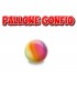 Pallina GONFIO Mini Rainbow IN PLASTICA BIO Conf. 12 pz. Diam.140