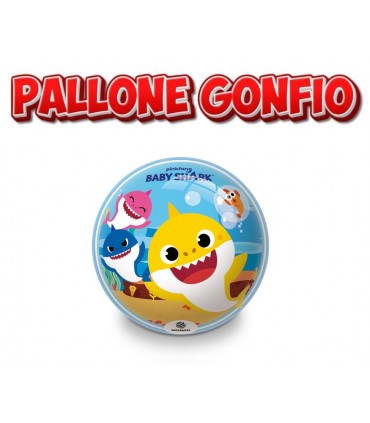 Pallone Bio Baby Shark in Plastica D.230 mm