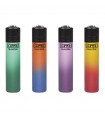 Accendino Clipper MICRO METALLIC GRADIENT conf. 48 pz. assortiti con 4 grafiche