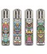 Accendino Clipper LARGE BALINESE MASKS conf. 48 pz. assortiti con 4 grafiche