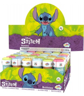 Bolle di Sapone Dulcop STITCH da 60ml conf. 36 pz.