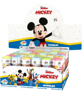 Bolle di Sapone Dulcop Mickey Mouse da 60ml conf. 36 pz.