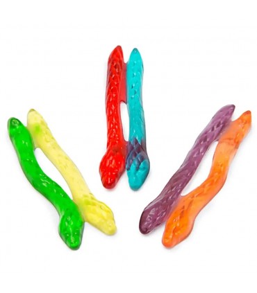 BUSTINA TWIN SNAKES HARIBO 80GR