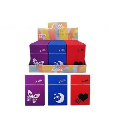 Copripacchetto di Sigarette e Accendino in PPL Semirigido Expo da 18 pz. assortiti