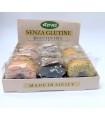 DONUTS ARTIGIANALI TERVED 45G SENZA GLUTINE con farina di grano di saraceno EXPO DA 15PZ. Cioccolato,fragola e pistacchio