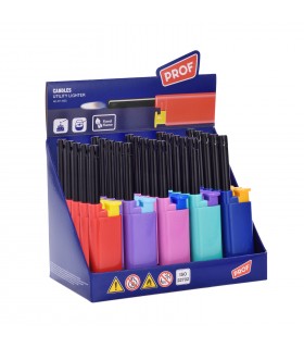 Accendigas prof BBQ INANGA BI COLOR Expo da 25 pz. COLORI ASSORTITI