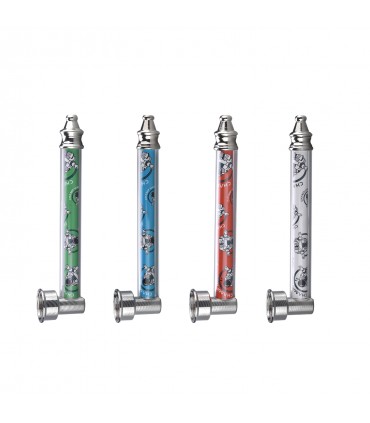 Pipette champ high scheletro in metallo L.11 cm. Expo da 12 pz. ASSORTITI