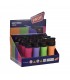 Accendino ELETTRONICO Prof EASY TORCH TURBO blueflame conf. 12 pz. assortito con 4 colori