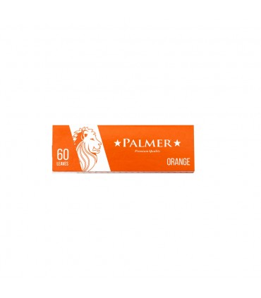 Cartina PALMER corta ORANGE extra fine CONF. DA 50 LIBRETTI da 60 cartine