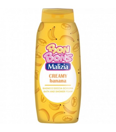 MALIZIA BON BONS BAGNO E DOCCIA SCHIUMA CREAMY BANANA DA 500ML