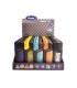 Accendino Atomic Turbo ELETTRONICO  REDFLAME COLORATO TRASPARENTE conf. 50 pz. COLORI ASSORTITI