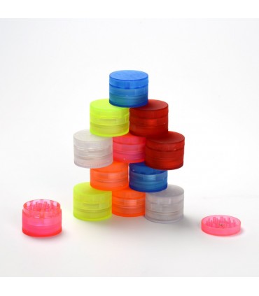 Grinder Coney in Plastica 4 parti Expo da 12 pz. colori assortiti