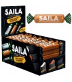 SAILA LIQUIRIZIA CON RIPIENO ALLA MENTA E CARAMELLO STICK SOFFICE  19gr CONF. 100 PZ.