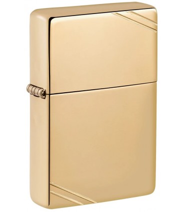ZIPPO VINTAGE BRASS LUCIDO GOLD