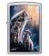 ZIPPO MAZZI Wolf Pack Design