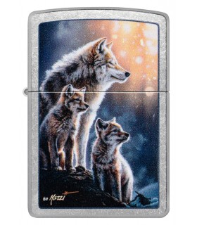 ZIPPO MAZZI Wolf Pack Design