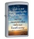 ZIPPO LIFE POEM