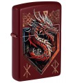 ZIPPO RED DRAGON DESIGN