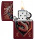 ZIPPO RED DRAGON DESIGN