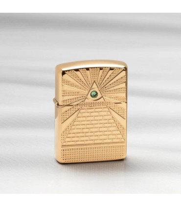 ZIPPO EYE OF PROVIDENCE IN RILIEVO