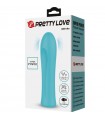 PRETTY LOVE VIBRATORE VERDE ACQUA IN SILICONE CON 12 VELOCITA DI VIBRAZIONE RICARICABILE