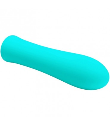 PRETTY LOVE VIBRATORE VERDE ACQUA IN SILICONE CON 12 VELOCITA DI VIBRAZIONE RICARICABILE