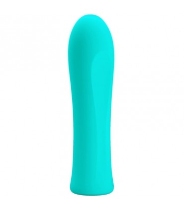 PRETTY LOVE VIBRATORE VERDE ACQUA IN SILICONE CON 12 VELOCITA DI VIBRAZIONE RICARICABILE