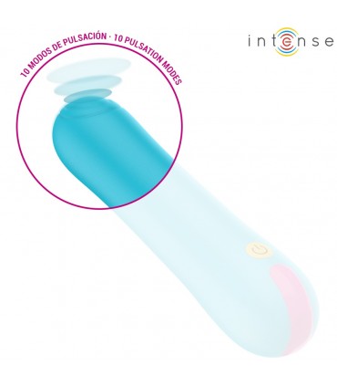 INTESE CLAUDIA PENETRAZIONE CON TAPING RITMICO IN SILICONE CON 10 VELOCITA DI VIBRAZIONE RICARICABILE