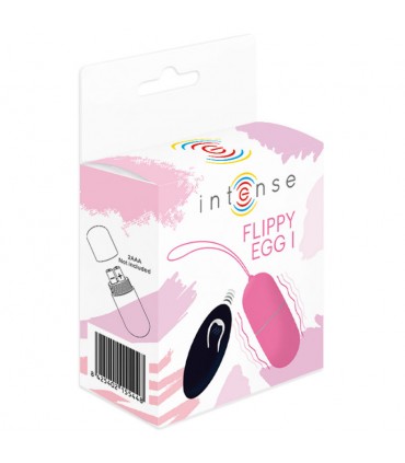 INTESE FLIPPY EGGI UOVO VIBRANTE IN SILICONE CON TELECOMANDO CON 12 VELOCITA DI VIBRAZIONE