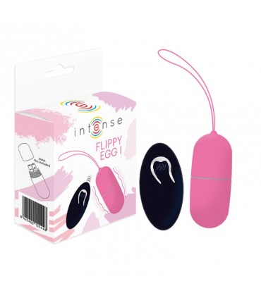 INTESE FLIPPY EGGI UOVO VIBRANTE IN SILICONE CON TELECOMANDO CON 12 VELOCITA DI VIBRAZIONE