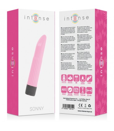 INTESE SONNY VIBRATORE ROSA IN SILICONE CON UNA SOLA POTENTE MODALITA DI VIBRAZIONE