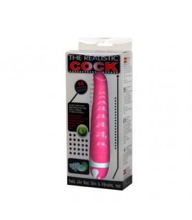 BAILE IL PENE REALISTICO DA 21.8CM REALIZZATO IN TPR CON 10 VELOCITA DI VIBRAZIONE