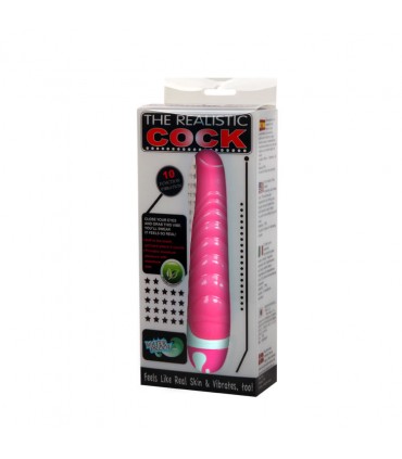 BAILE IL PENE REALISTICO DA 21.8CM REALIZZATO IN TPR CON 10 VELOCITA DI VIBRAZIONE