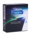 PASANTE IL BUIO PRESERVATIVI IL GLOW SI ILLUMINANO AL BUIO CONF.3PZ